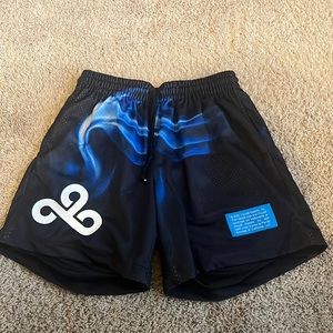 Pacsun blue and black shorts